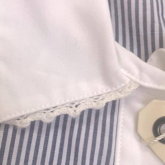 Jonathan Simkhai cold shoulder button down top size S - Picture 7 of 9